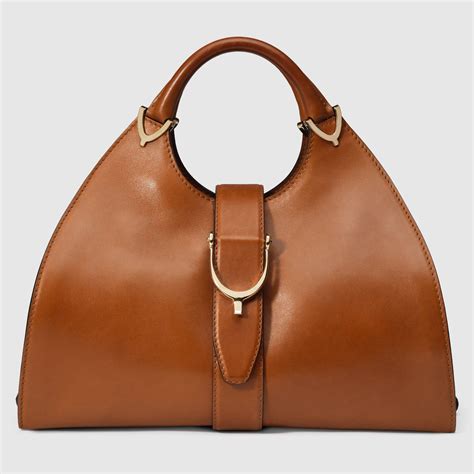 gucci stirrup bag brown|Gucci purses for women.